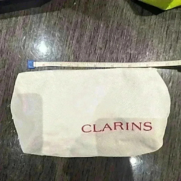 Bundle of 3 Clarins Travel Cream + White Make up Bags - NWT - Picture 10 of 10